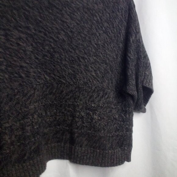 Van Heusen Cardigan Sweater S Women Open Front Short Sleeve Gray - Picture 2 of 16